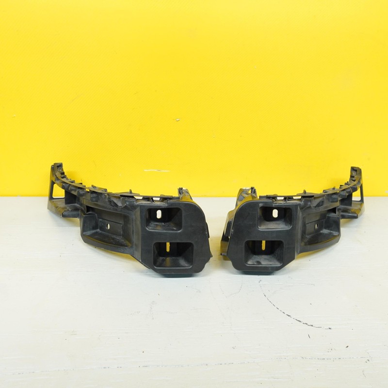 2015-2018 PORSCHE CAYENNE REAR LEFT & RIGHT BUMPER MOUNT BRACKET 7P5807393C SET
