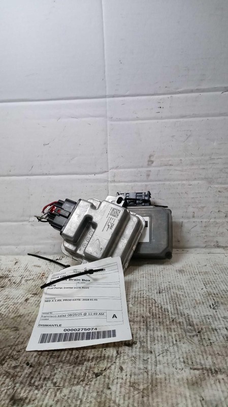 2018 Chevrolet Cruze Fuel Pump Control Module OEM 1.4L 97K Miles White