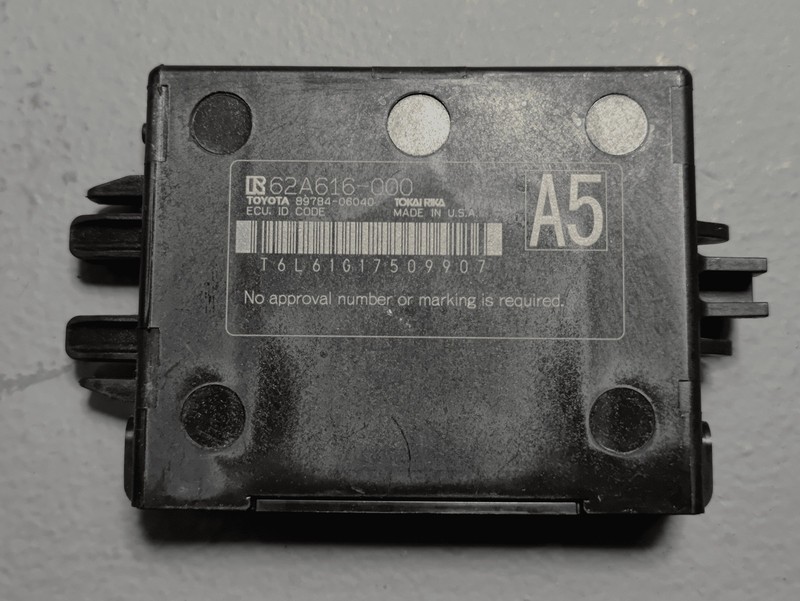2019-2022 Toyota RAV4 Anti Theft Locking Immobilizer Control Module Unit OEM