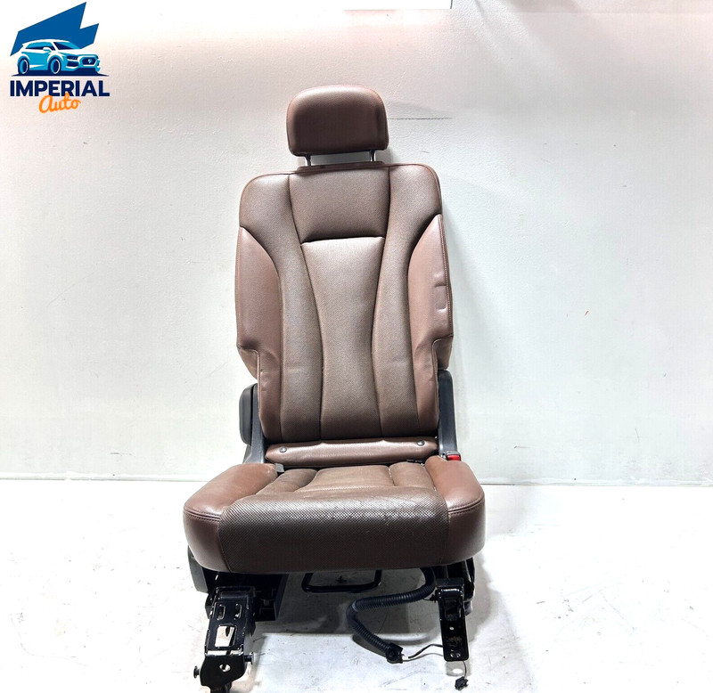 AUDI Q7 PREMIUM 2017-2019 2ND ROW PASSENGER SIDE SEAT COMPLETE & HEADREST OEM