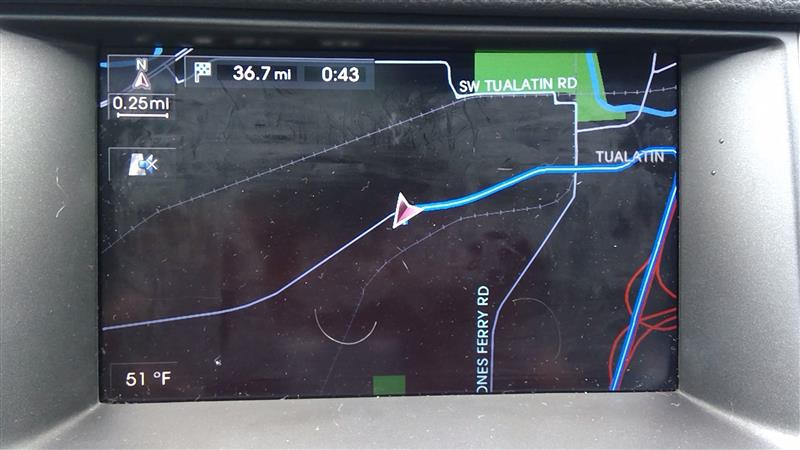 2009-2014 Hyundai Genesis 4DR SDN Display Screen w Navigation GPS 96563-3M000