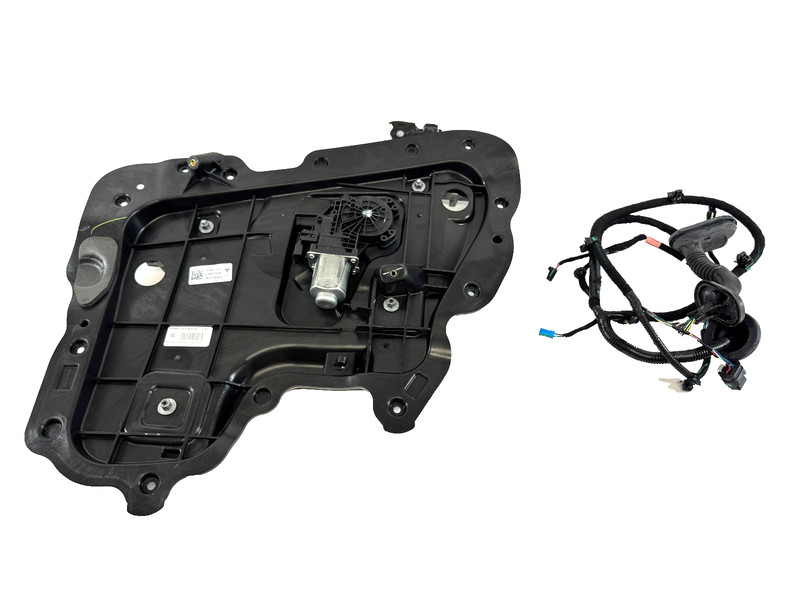 📌 17-23 TESLA M3 REAR RIGHT PASSENGER INNER CLOSEOUT W/ WINDOW REGULATOR OEM