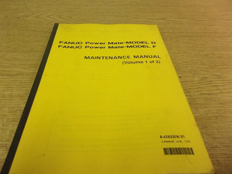Fanuc Power mate Model D Model F 1 0f 2 Manual B-62835EN/01 "10"