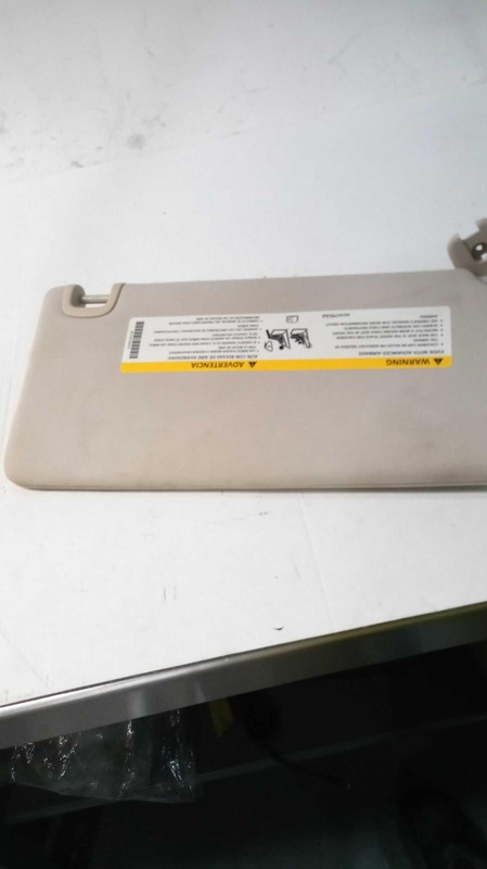 2015 Chrysler 200 Silver Used Sun Visor OEM Part 573527 4DR SED 120K Miles