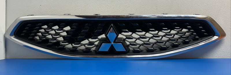 6402A380 | 2017 - 2020 Mitsubishi Mirage Hatchback Upper Grille Chrome OEM