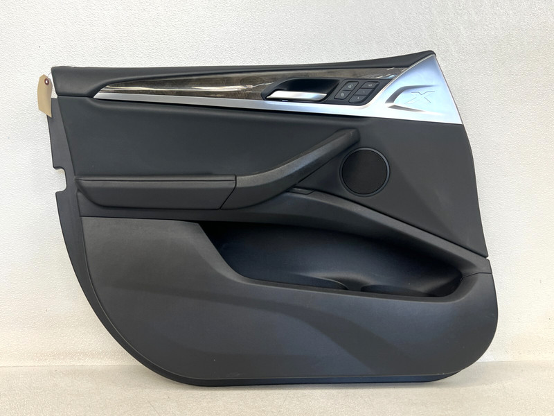⭐2018-2022 BMW X3 XDRIVE FRONT LEFT DRIVER INTERIOR DOOR PANEL BLACK OEM LOT2593