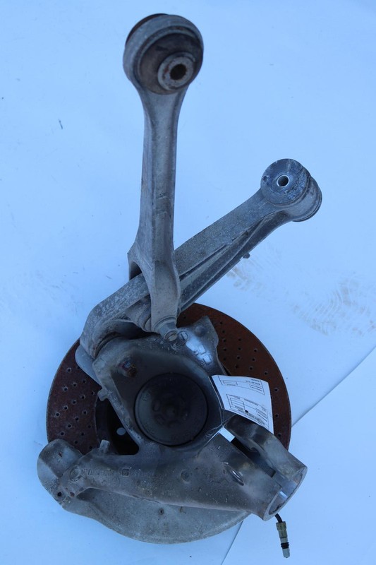 2005-2012 PORSCHE BOXSTER FRONT LEFT DRIVER SPINDLE KNUCKLE WHEEL HUB OEM