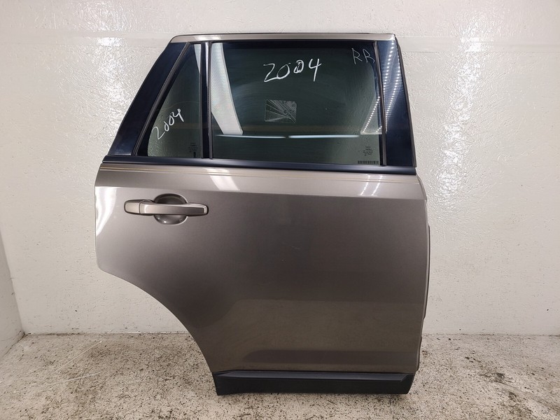 Ford Edge Door Assembly Rear Pass Right Privacy Tint Black Molding OEM 2011-2014