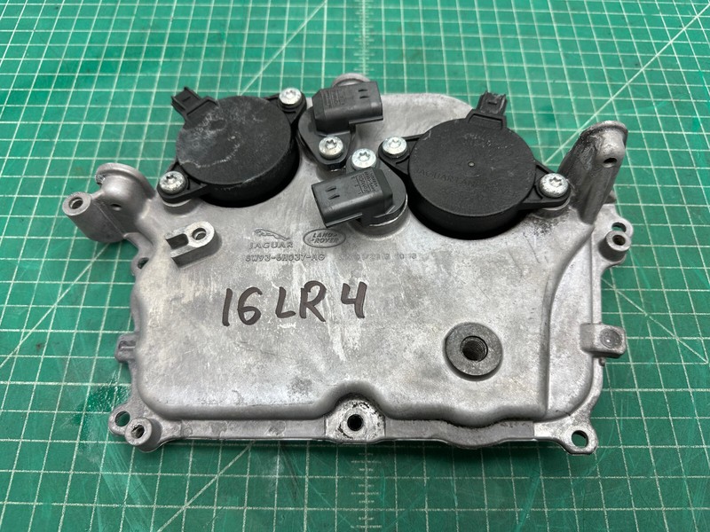 10-16 LAND ROVER LR4 ENGINE LEFT SIDE UPPER TIMING VALVE COVER OEM