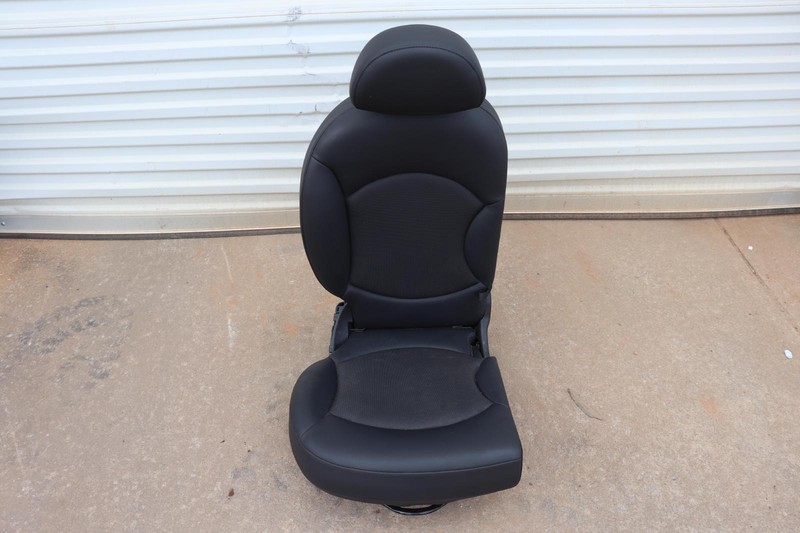 2011-2016 MINI COOPER COUNTRYMAN REAR RIGHT PASSENGER SEAT LEATHER BLACK OEM
