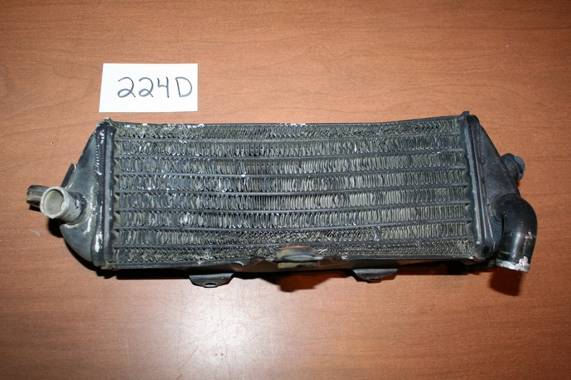 1989 Kawasaki KDX 200 Cooling Ragiator Left OEM A