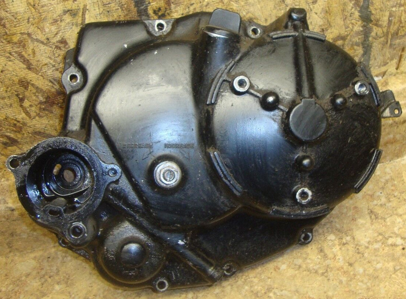 1986 Yamaha Moto-4 YFM225 YFM 225 ATV Engine Clutch Cover Panel Dip Stick 1987