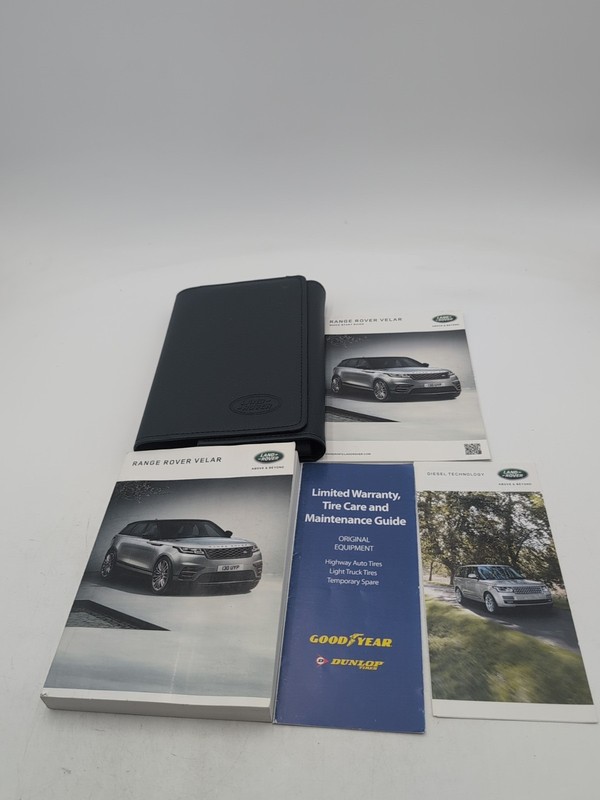 2019 2020 2021 Land Rover Velar Owners Manual - Dynamic R S SE HSE 19 20 21