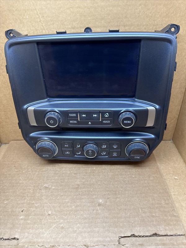 2014-2018 Chevy Silverado Sierra Screen Radio Display Panel Bezel 23168171