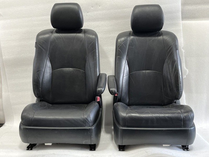 2004 2005 2006 LEXUS RX330 DRIVER PASSENGER FRONT SEATS BLACK LA22