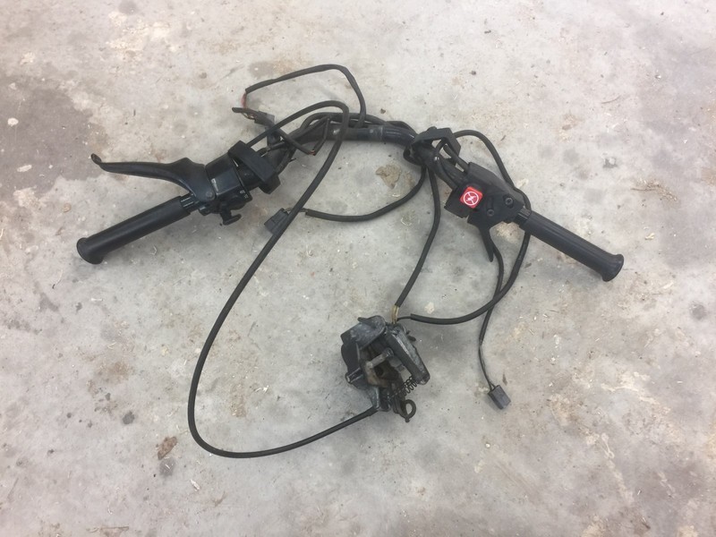 Ski-doo Formula Z SS 583 670 470 Handlebar Complete Assy 1994 model
