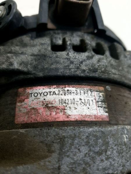 10-18 LEXUS ES350 3.5L 130AMP ALTERNATOR ASSEMBLY