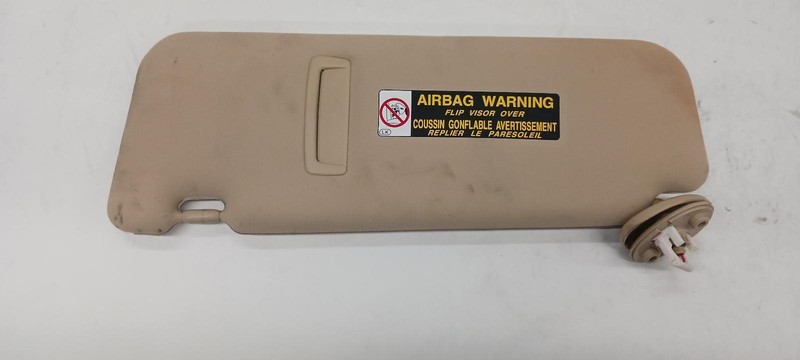 07-'09 LEXUS LS460 Right Passenger Sun visor OEM Grade A Cashmere