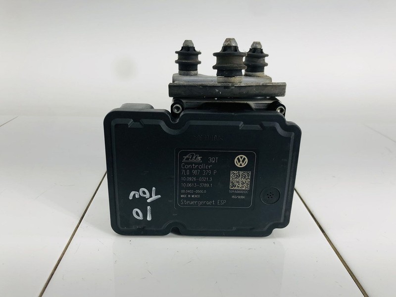 07-10 VOLKSWAGEN TOUAREG 3.6L GAS ANTI BRAKE LOCK SYSTEM ABS STABILITY PUMP OEM