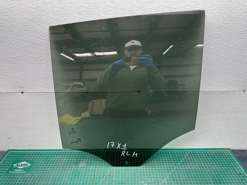 16-22 BMW X1 F48 REAR LEFT DRIVER SIDE DOOR WINDOW GLASS OEM