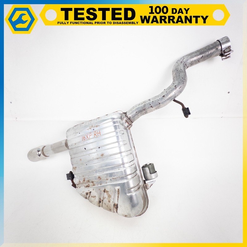 16-20 JAGUAR XF 3.0L REAR RIGHT PASSENGER SIDE EXHAUST SILENCER MUFFLER OEM