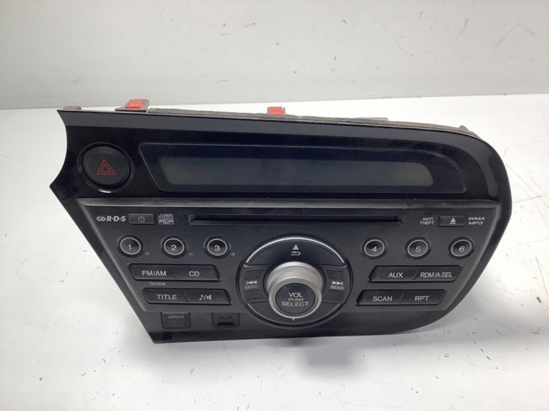 2011 Honda Insight Radio Panel Front 39100-TM8-A01 OEM