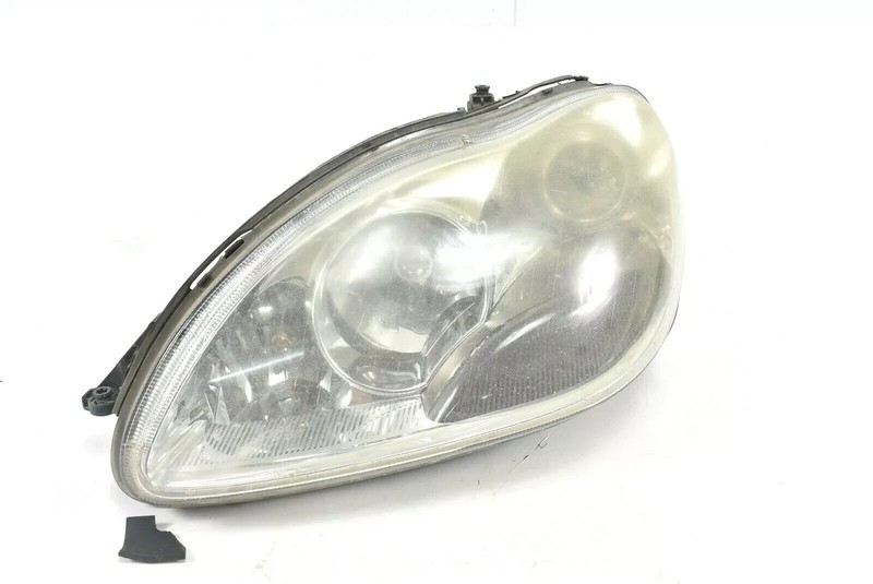 03-06 Mercedes W220 S430 S55 Left Driver Side Headlight Lamp Halogen OEM