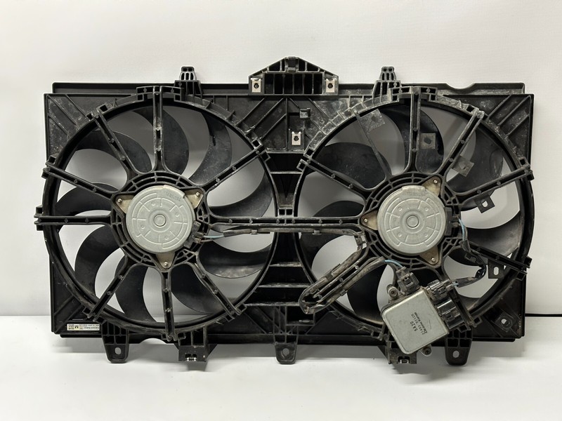 🟢 2014-2019 INFINITI Q50 OEM ENGINE RADIATOR COOLING FAN ASSY MOTORS w/SHROUD