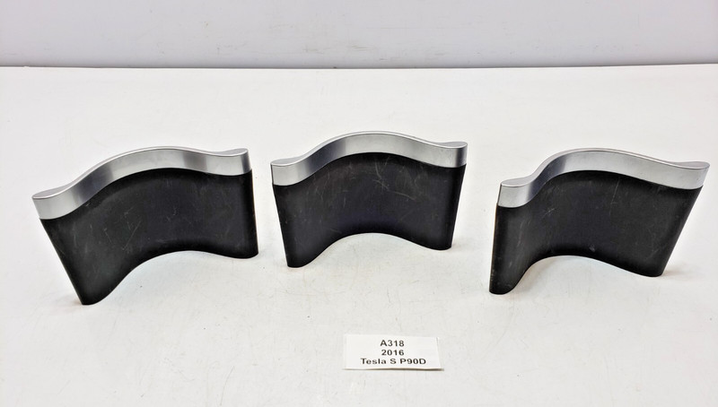 ✅ 12-20 OEM Tesla Model S X Front Center Console Cup Holder Divider Insert
