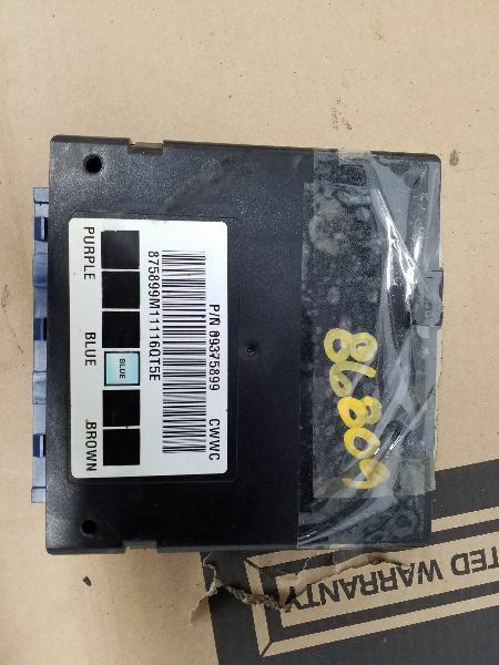 Chassis ECM Body Control BCM Left Hand Dash Fits 01 SIERRA 1500 PICKUP 203958