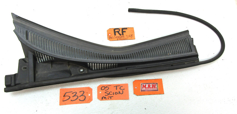 WINDSHIELD WIPER ARM COWL GRILLE COVER HOOD Passenger SIDE RH for 05-10 SCION TC