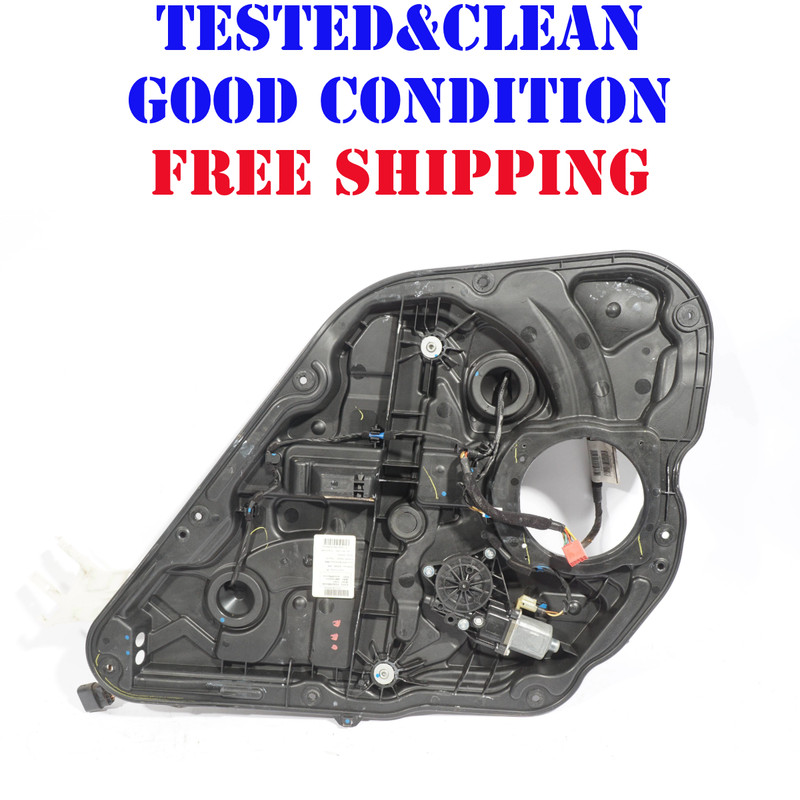 2011-2014 HYUNDAI SONATA REAR RIGHT PASSENGER SIDE WINDOW REGULATOR PANEL OEM.