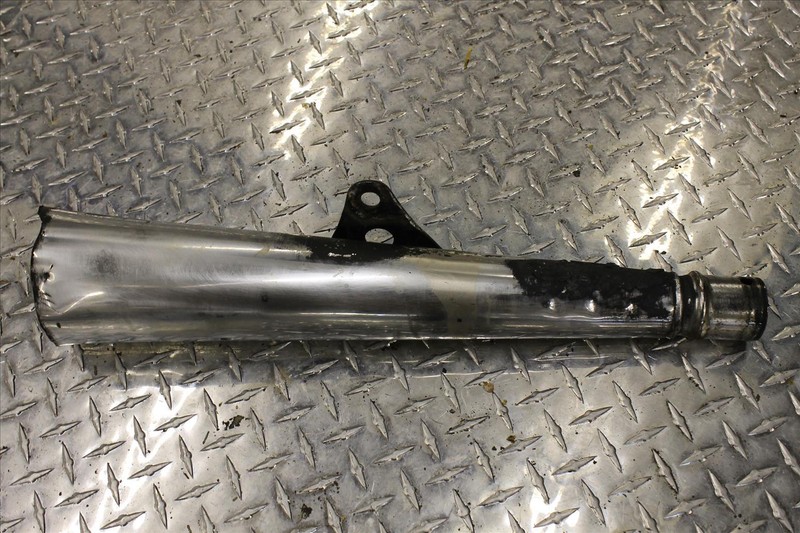 82 HONDA CB 450 NIGHTHAWK RIGHT MUFFLER PIPE TUBE SLIP ON OEM CB450