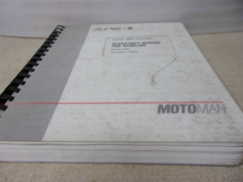 Motoman Yasnac MRC Controller Operator's Manual 132223-2 *FREE SHIPPING*