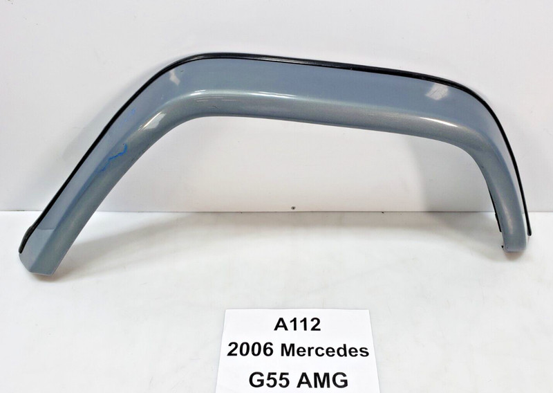 ✅ 03-18 OEM Mercedes W463 G55 AMG Rear Left Driver Side Fender Flare Gray NOTE*