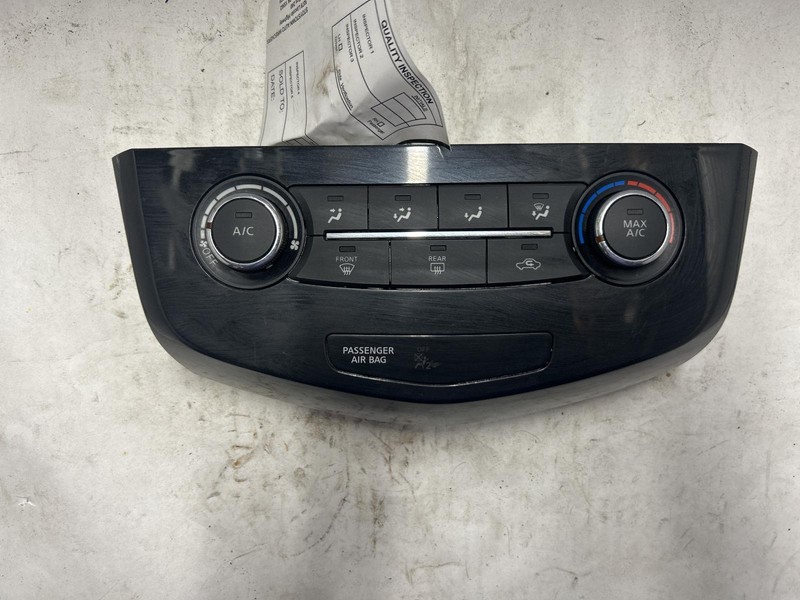 2016 NISSAN ROGUE Heat AC Controller VIN K 1st digit manual 275004BB0C OEM 16