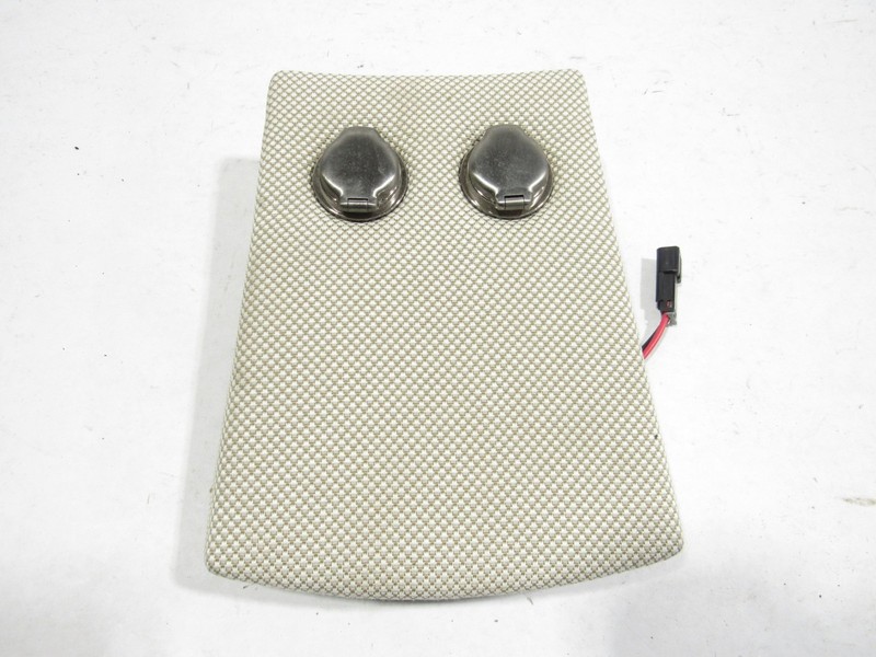 11 12 Fisker Karma 2012 Rear Console Trim Cover Panel Socket Outlet USB |@2