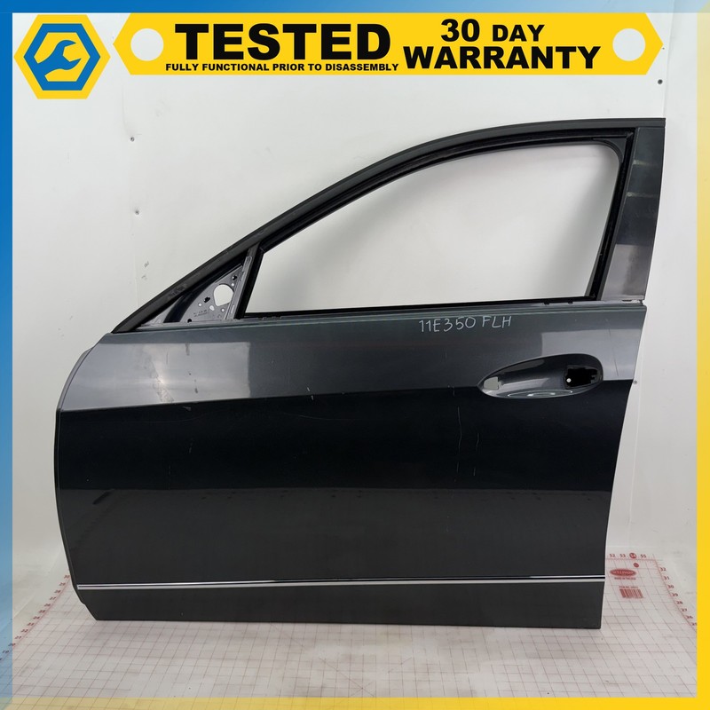 10-16 Mercedes E-class W212 FRONT LEFT DRIVER SIDE DOOR SHELL Gray OEM