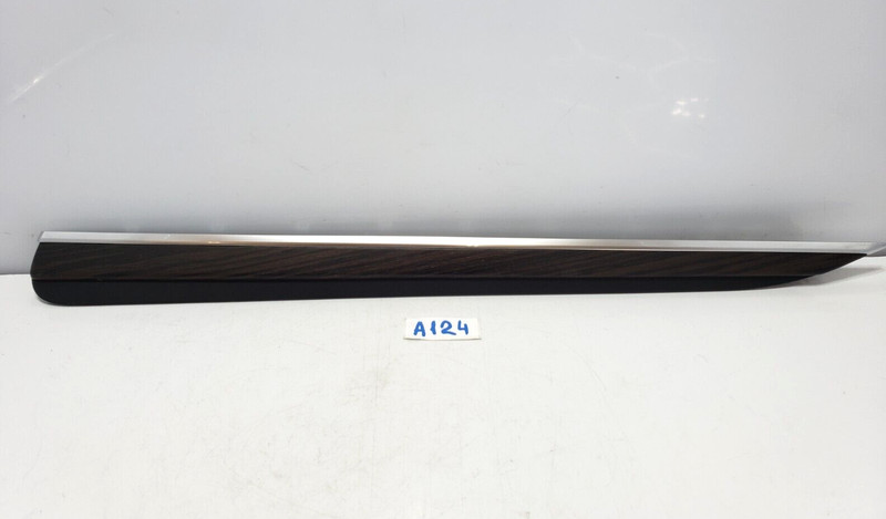 ✅ 21-23 OEM Tesla Model X Rear Right Passenger Side Door Trim Cover Wood Panel
