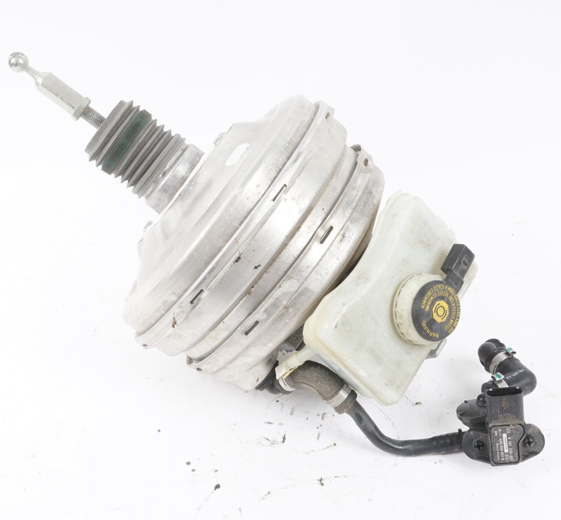 12-17 AUDI A8L A8 3.0L POWER BRAKE BOOSTER W/ MASTER CYLINDER OEM