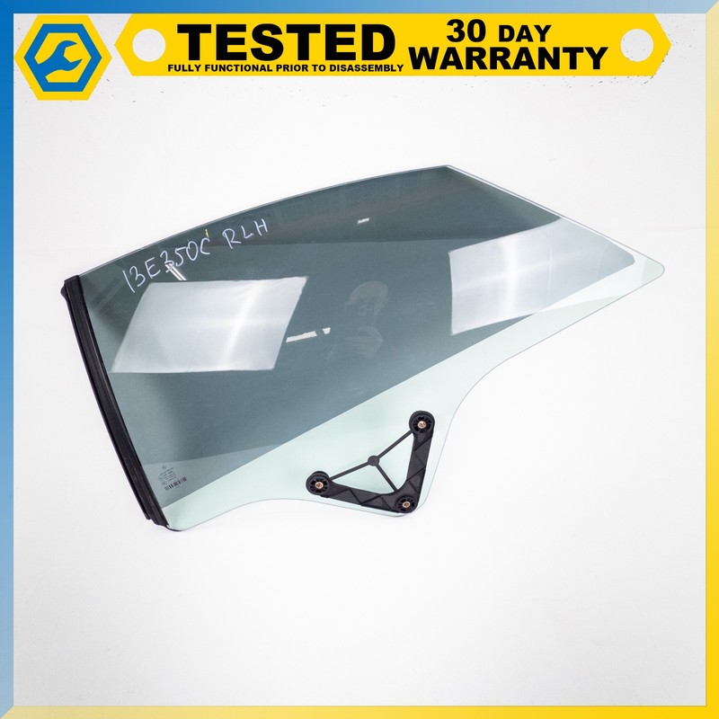 11-17 Mercedes E-class W207 REAR LEFT DRIVER SIDE DOOR WINDOW GLASS OEM