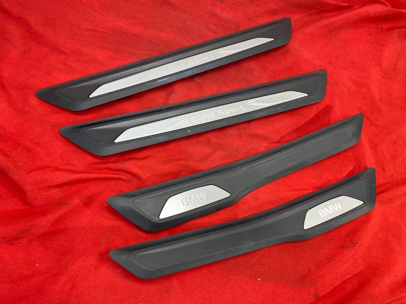 BMW F30 F32 F36 3/4 Series Sport Door Sill Entrance Kick Trim Cover Set OEM✅