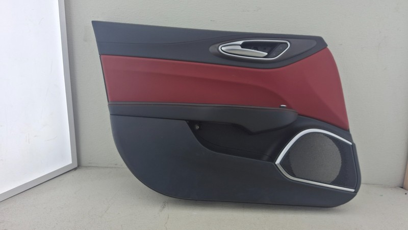 2017-22 ALFA ROMEO GIULIA FRONT LEFT DOOR TRIM PANEL COVER CARBON QUADRIFOGLIO