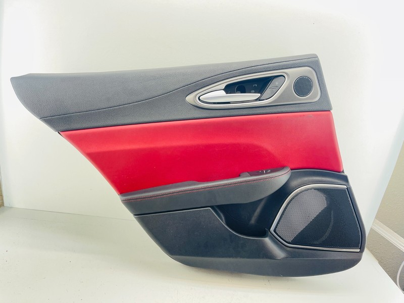 2017-2023 ALFA ROMEO GIULIA REAR LH SIDE INTERIOR DOOR PANEL TRIM COVER OEM