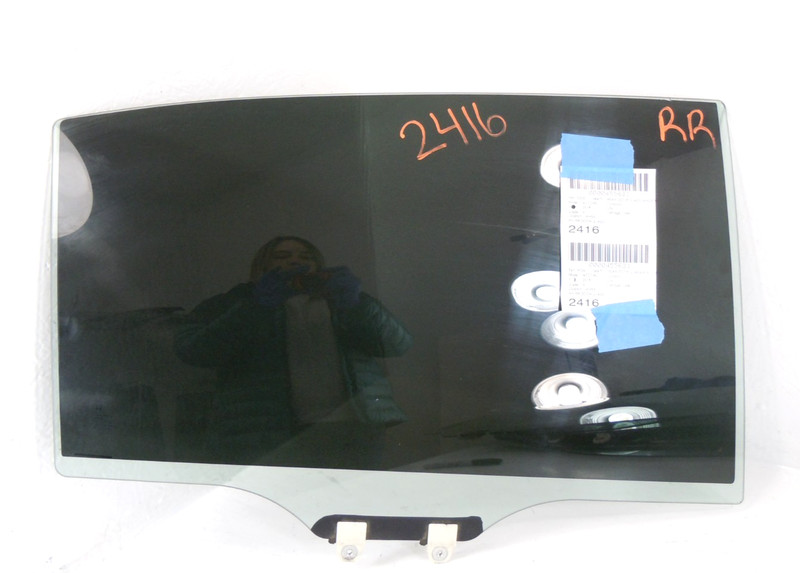 2013-2017 Honda Accord Sedan Rear Door Window Glass Passenger Right OEM