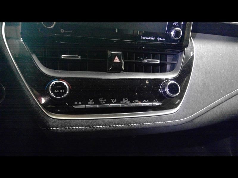 Temperature Control Hatchback Single Mode Fits 19 COROLLA 1393199