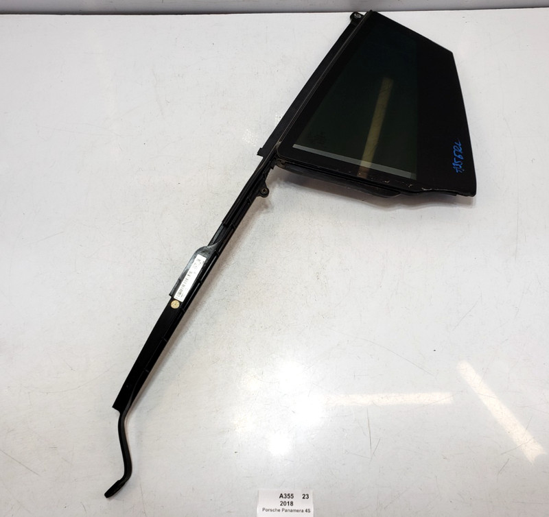 ✅ 17-23 OEM Porsche Panamera 4S 971 Rear Left Driver Door Window Fixed Glass