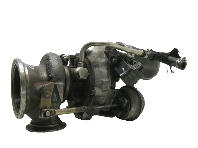 08-14 BMW E70 X5 4.4 V8 5 6 7 ENGINE TURBO TURBOCHARGER LEFT DRIVER OEM 05032