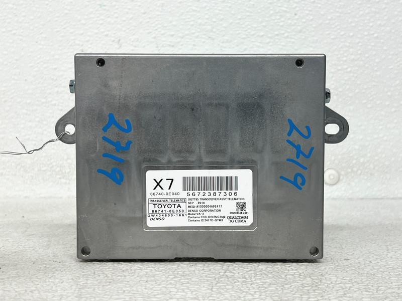 ⭐2016-2022 LEXUS RX350 TELEMATICS COMMUNICATION CONTROL MODULE UNIT OEM LOT2719