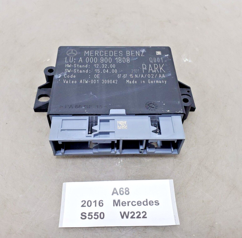 ✅ 2014-2017 OEM Mercedes W222 S600 S550 PDC Distronic Park Assist Control Module